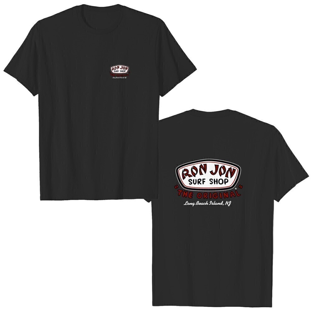 Ron Jon Surf Shop Long Beach 2 Sided Retro Surf Graphic T-Shirt